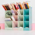 Plastic Tabletop Storage Box Office Stationery Pen Holder